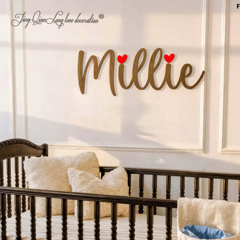 Baby Nursery Gender Neutral - Custom Personalized Nursery Decor - Custom