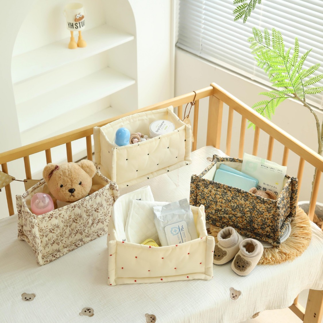 Baby Nursery Organization Ideas - Diaper Caddy Portable Diaper Organizer Nursery