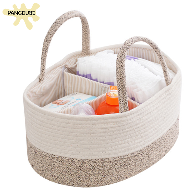Baby Nursery Organization Ideas - PANGDUBE Foldable Diaper Caddy Organizer -