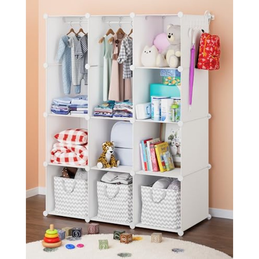 Baby Nursery Shelf - Baby Closet Organizer for Nursery: Durable