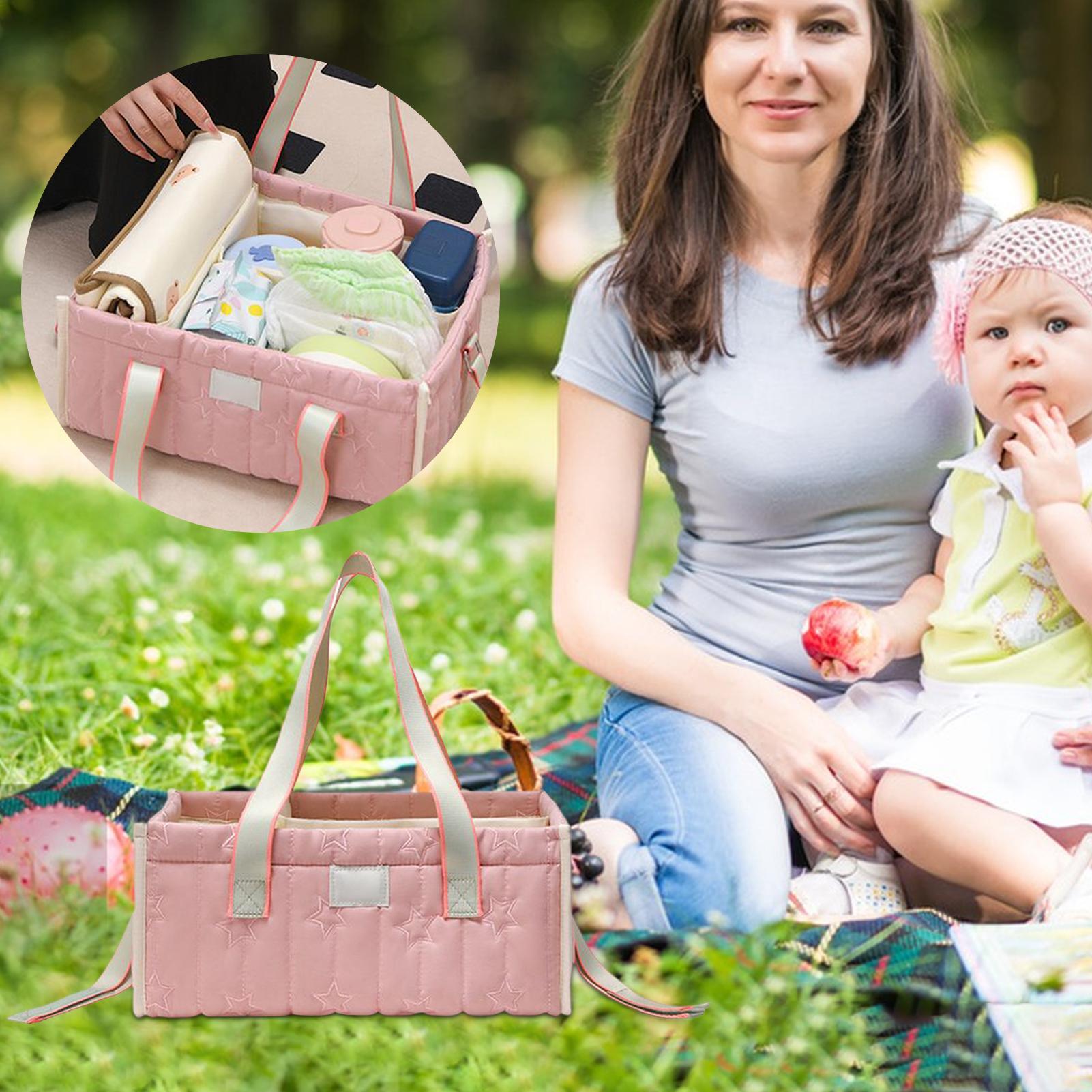 Baby Diaper Bag Large Capacity - Baby Nursery Backpack avaliação e preço