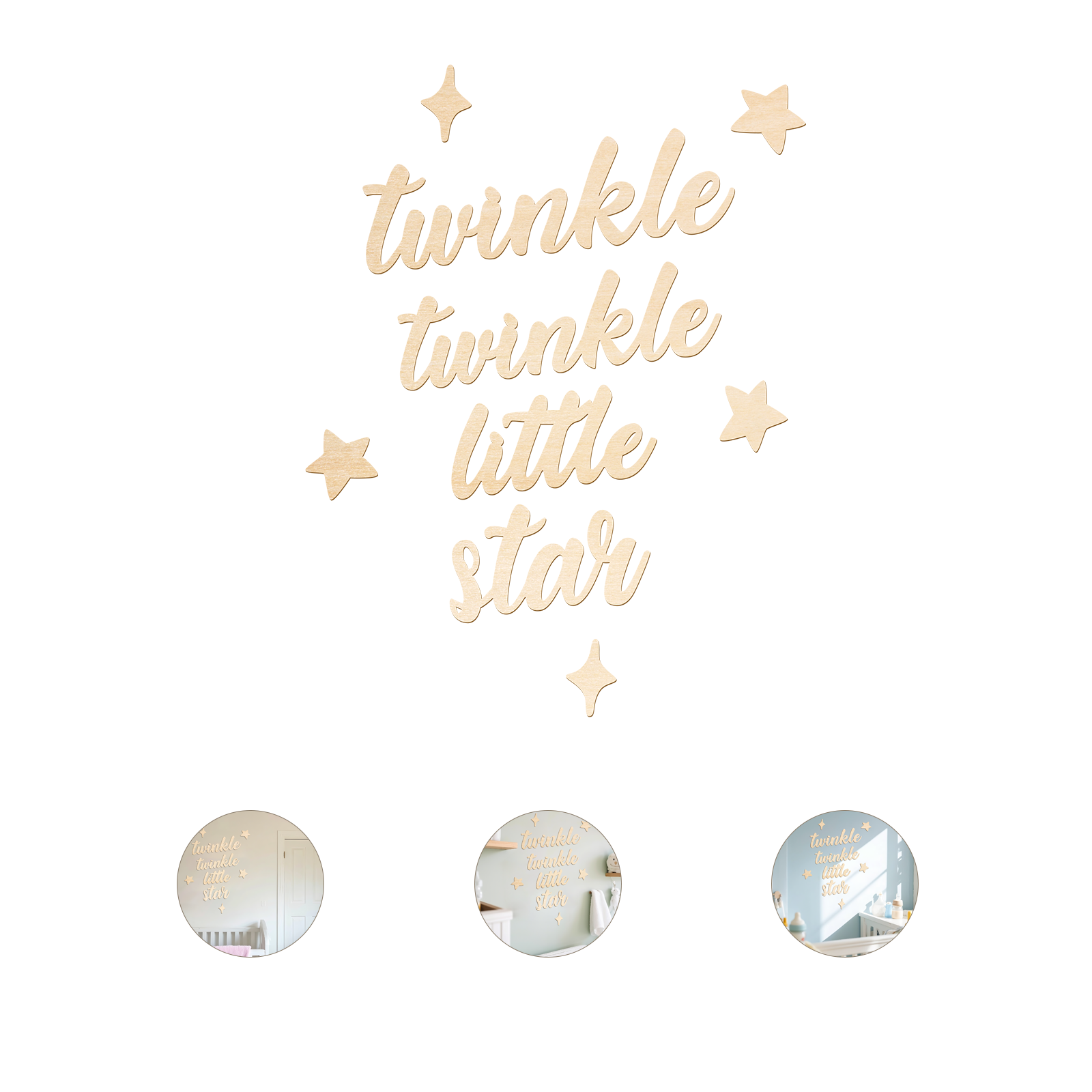 Twinkle Twinkle Little Star Wo - Baby Nursery Room avaliação e preço