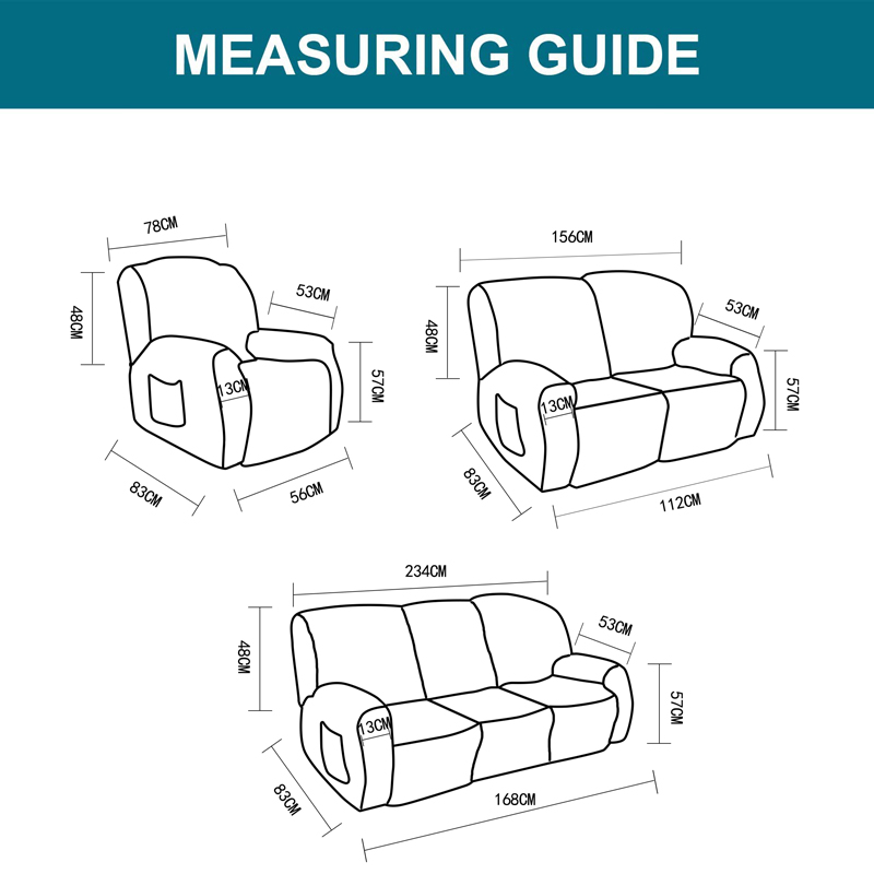 1/2/3 seat Recliner Cover stre - Baby Nursery Chair avaliação e preço