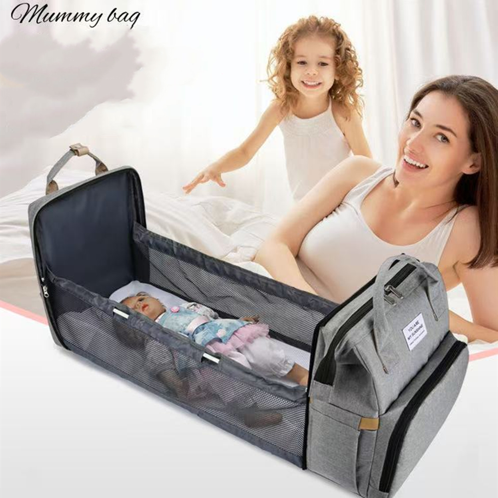 Folding Mommy Bag Lightweight  - Baby Bag Nursery avaliação e preço