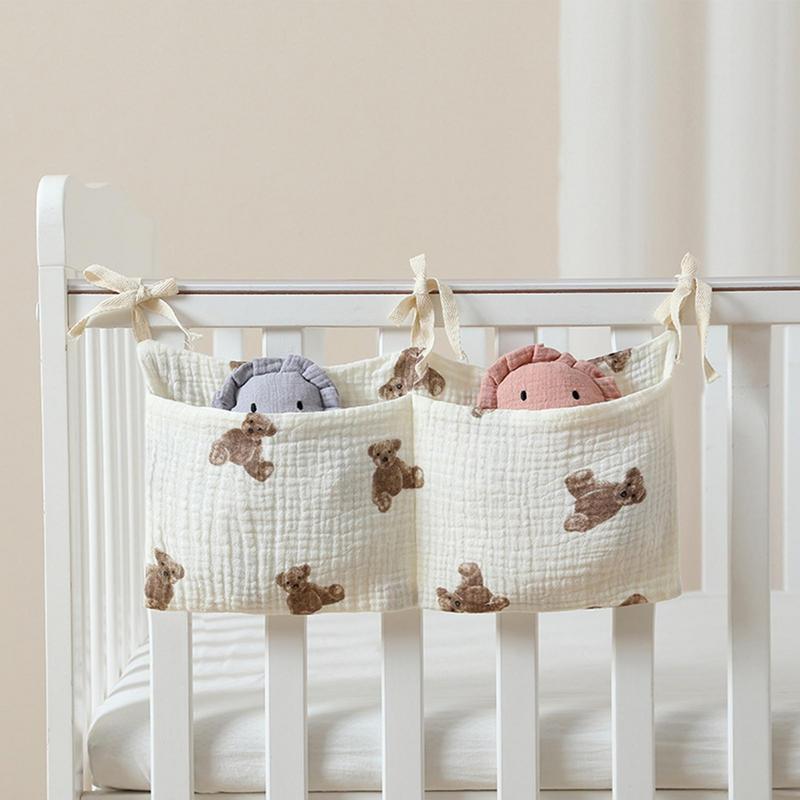 Baby Crib Organizer Cot Caddy  - Baby Nursery Backpack avaliação e preço