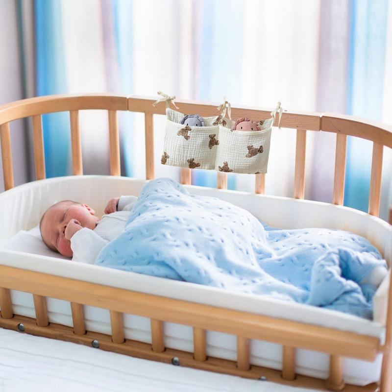 Baby Crib Organizer Cot Caddy  - Baby Nursery Backpack avaliação e preço