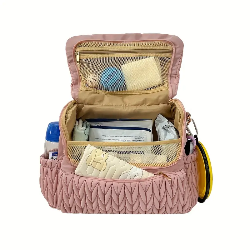 Large Capacity Diaper Stroller - Baby Nursery Backpack avaliação e preço