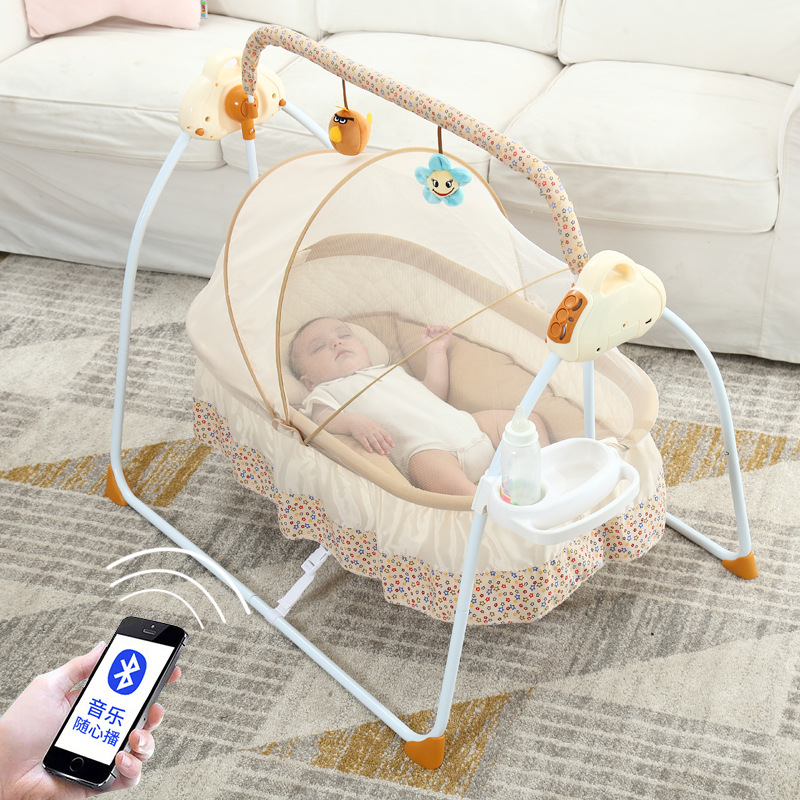 Smart Electric Baby Cradle Bed - Baby Nursery Chair avaliação e preço