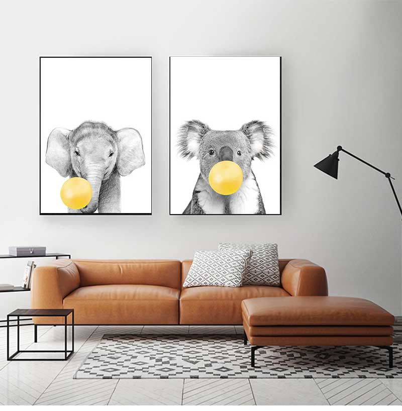 Baby Nursery Yellow Balloons A - Baby Nursery Yellow Walls avaliação e preço