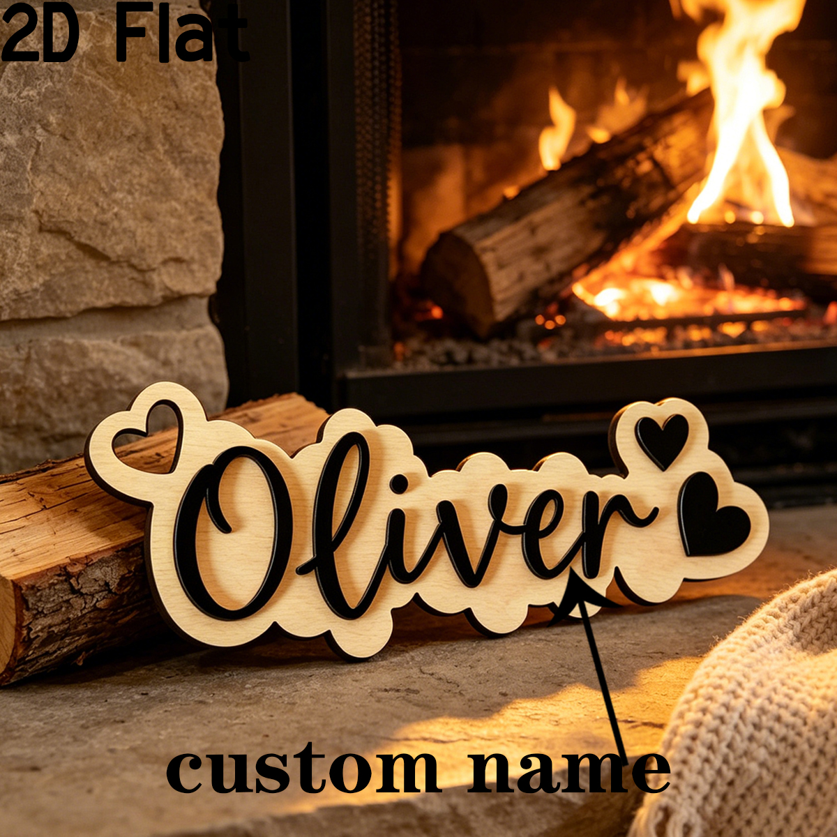 1Pc Custom Love Decor Wooden A - Baby Nursery Room avaliação e preço