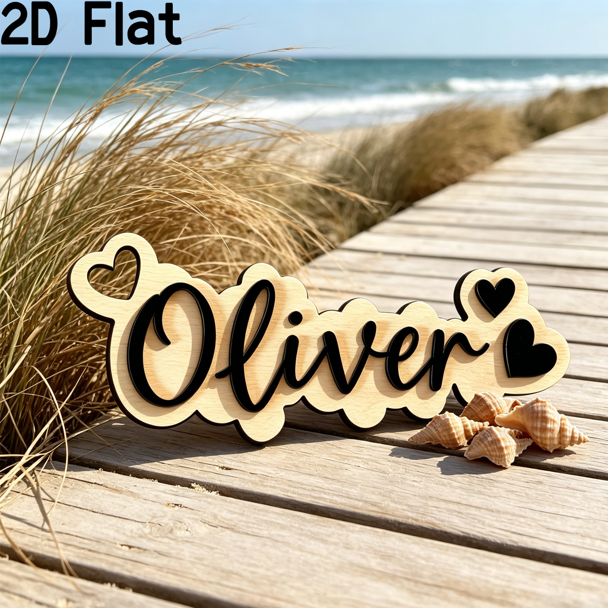 1Pc Custom Love Decor Wooden A - Baby Nursery Room avaliação e preço