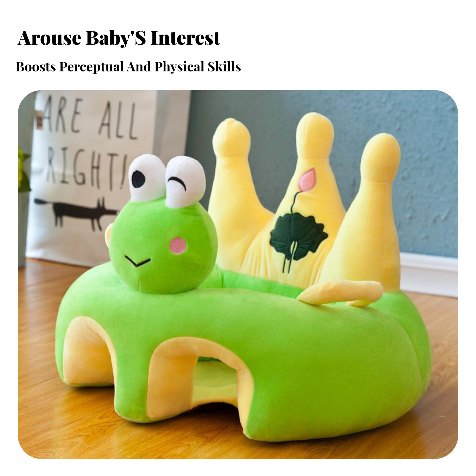 Crown-Shaped Baby Sofa Helps L - Baby Nursery Chair avaliação e preço