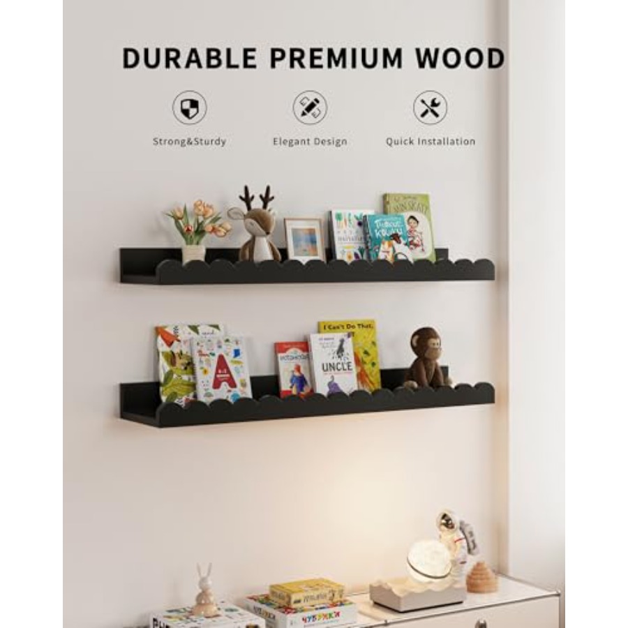 Nursery Book Shelves 4-Pack Fl - Baby Nursery Shelf avaliação e preço