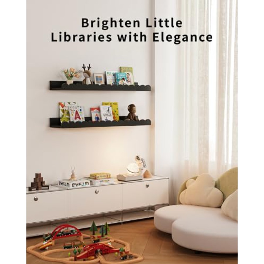 Nursery Book Shelves 4-Pack Fl - Baby Nursery Shelf avaliação e preço