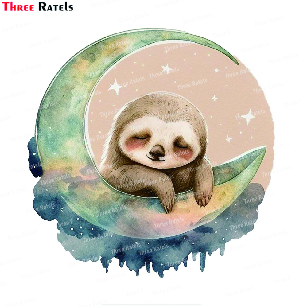 Three Ratels K745 Watercolor b - Baby Nursery Gender Neutral avaliação e preço