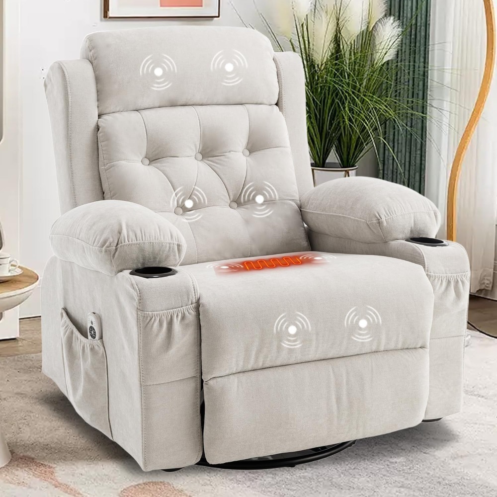 Rocker Swivel Recliner Chair w - Rocking Chair Nursery avaliação e preço