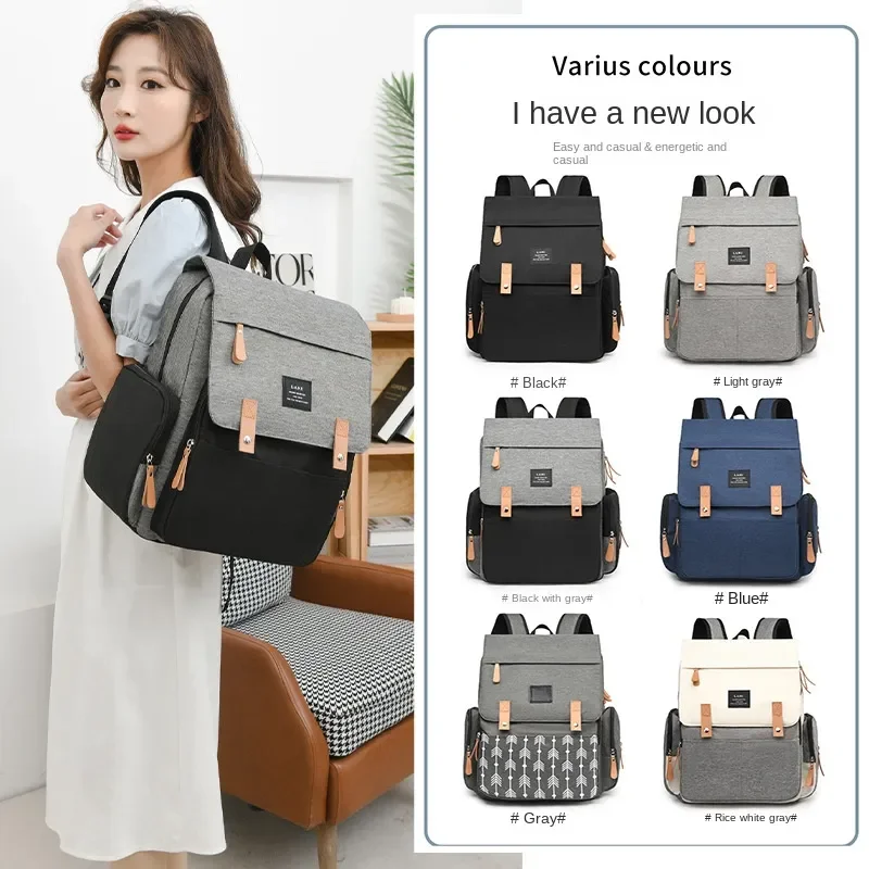 Baby Nappy Bag Mummy Diaper Ba - Baby Nursery Backpack avaliação e preço