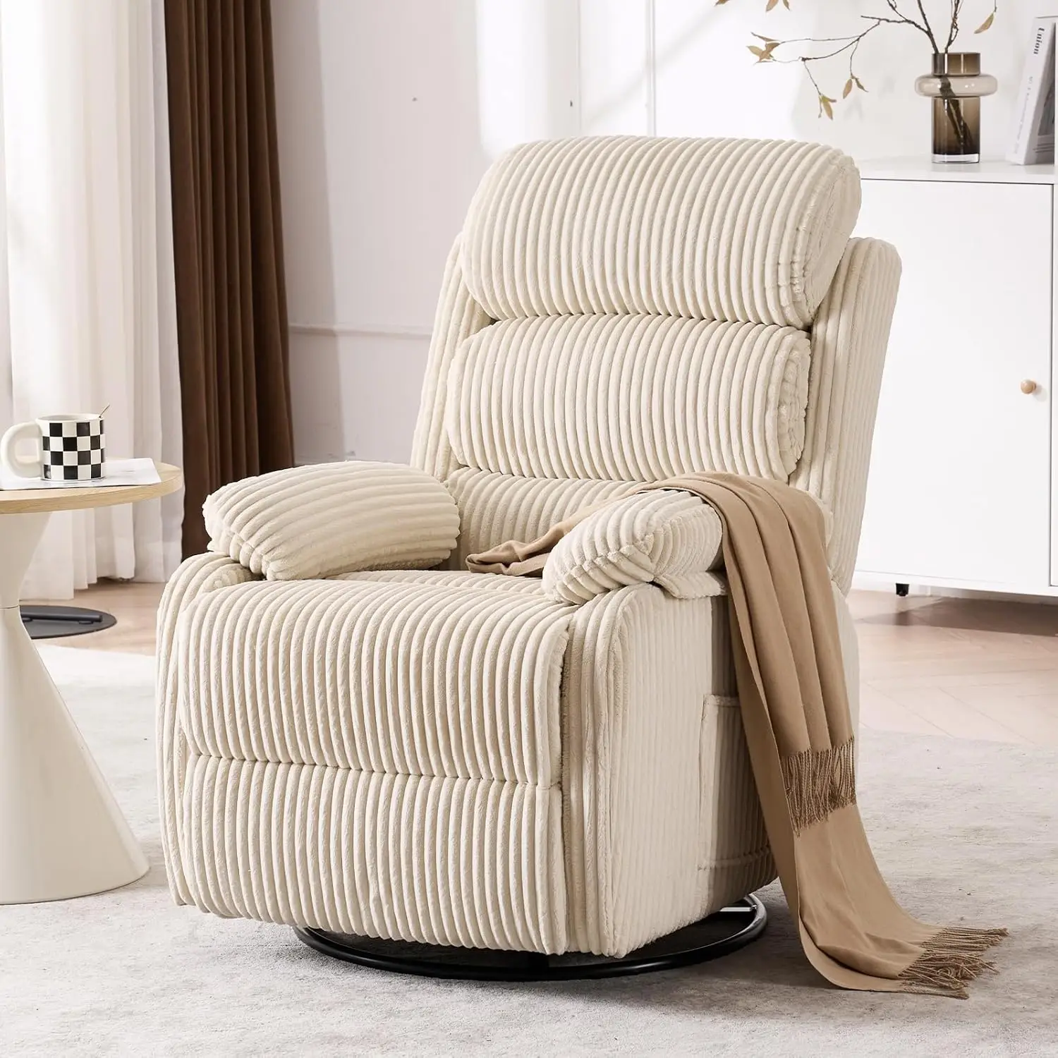 Adult 360° Rocking Recliner Ch - Rocking Chair Nursery avaliação e preço