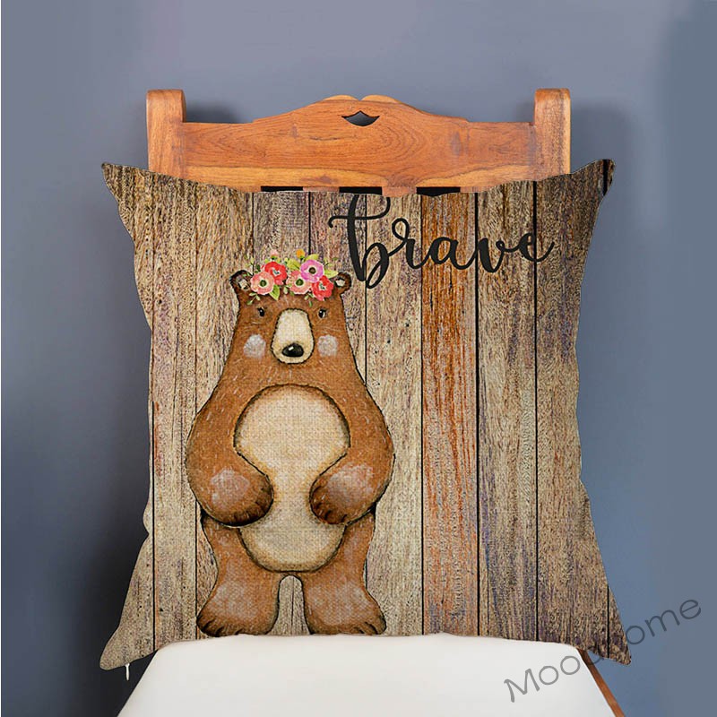 Cute Woodland Animals Wood Tex - Baby Nursery Chair avaliação e preço