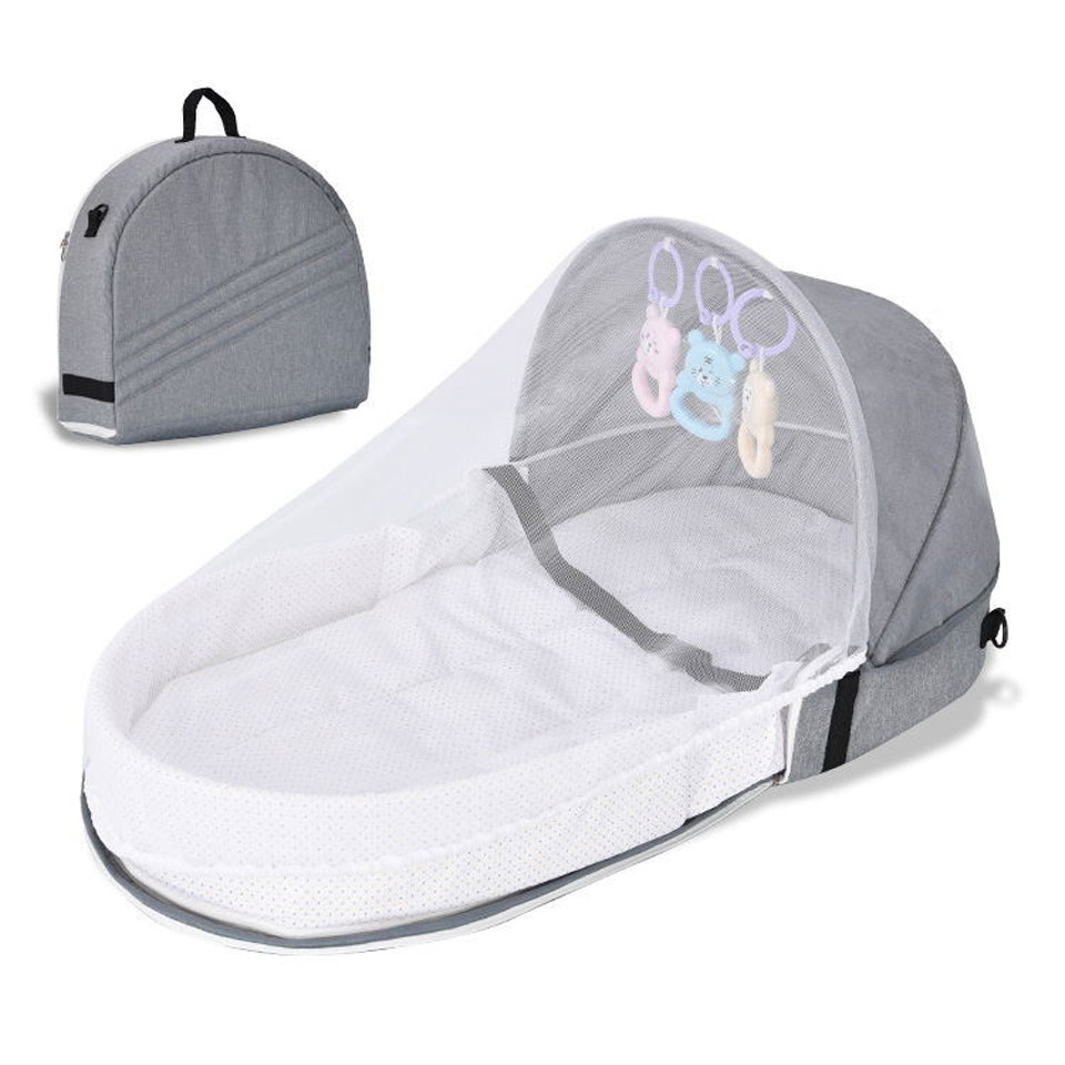 Portable Travel Baby Crib Fold - Rocking Chair Nursery avaliação e preço