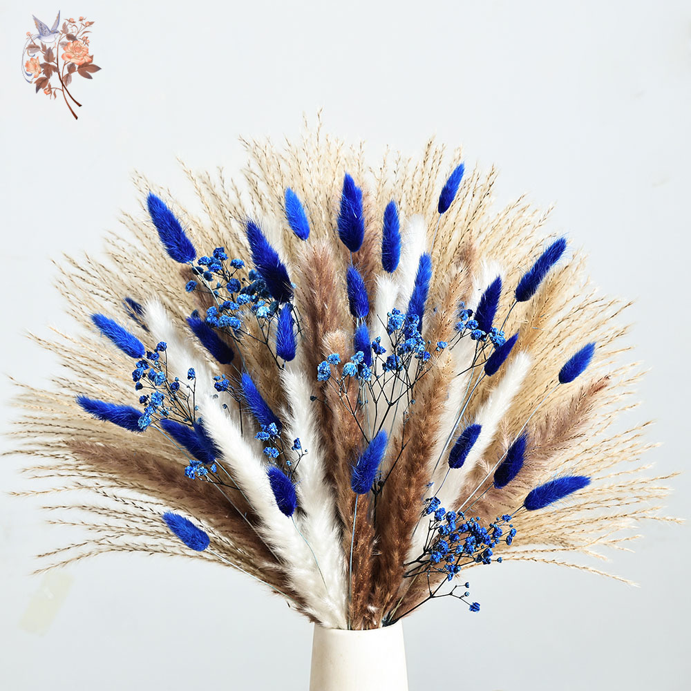 70 Stem Blue Fluffly Rabbit Ta - Baby Nursery Ornaments avaliação e preço