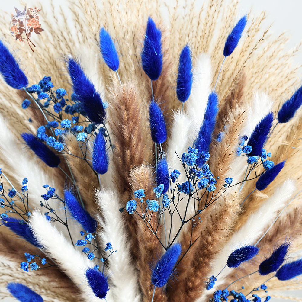 70 Stem Blue Fluffly Rabbit Ta - Baby Nursery Ornaments avaliação e preço