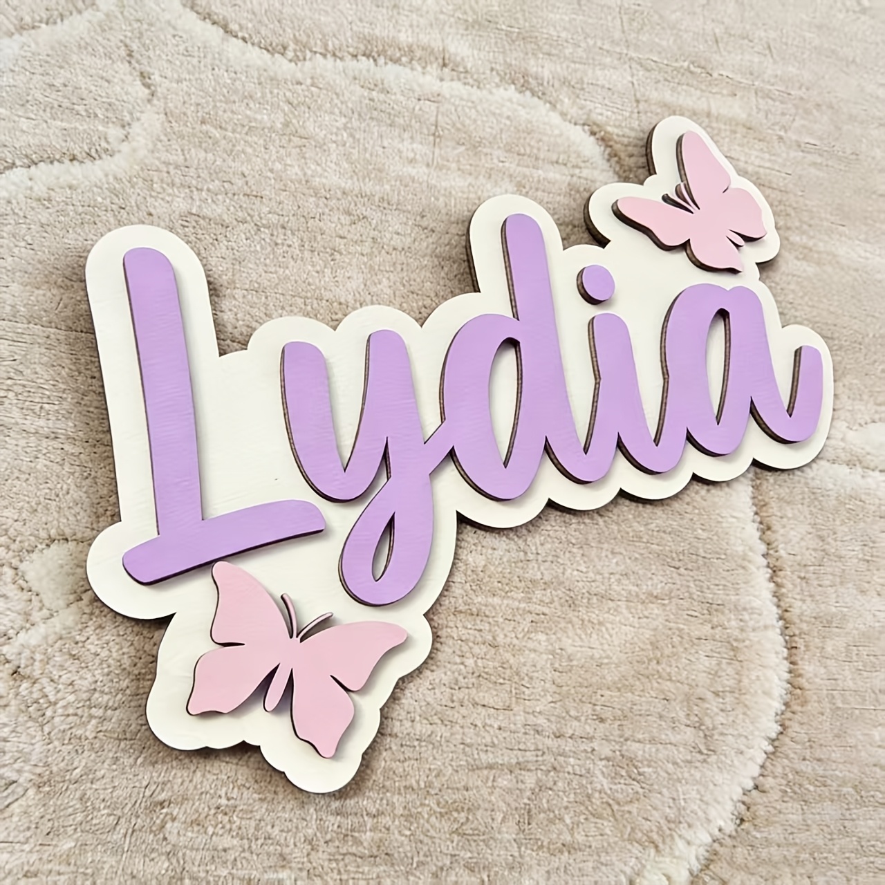 Personalized Blue & Pink Butte - Baby Nursery Room avaliação e preço