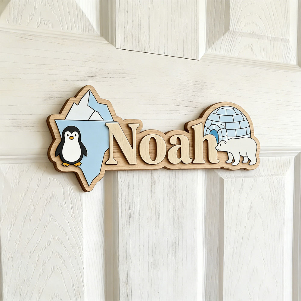 Arctic Penguin & Polar Bear Cu - Baby Nursery Room avaliação e preço