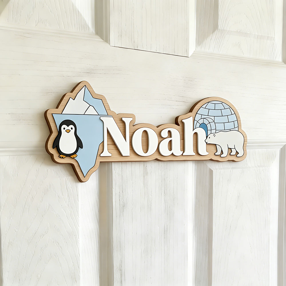 Arctic Penguin & Polar Bear Cu - Baby Nursery Room avaliação e preço