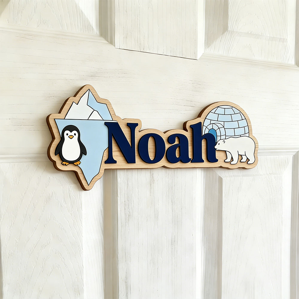 Arctic Penguin & Polar Bear Cu - Baby Nursery Room avaliação e preço
