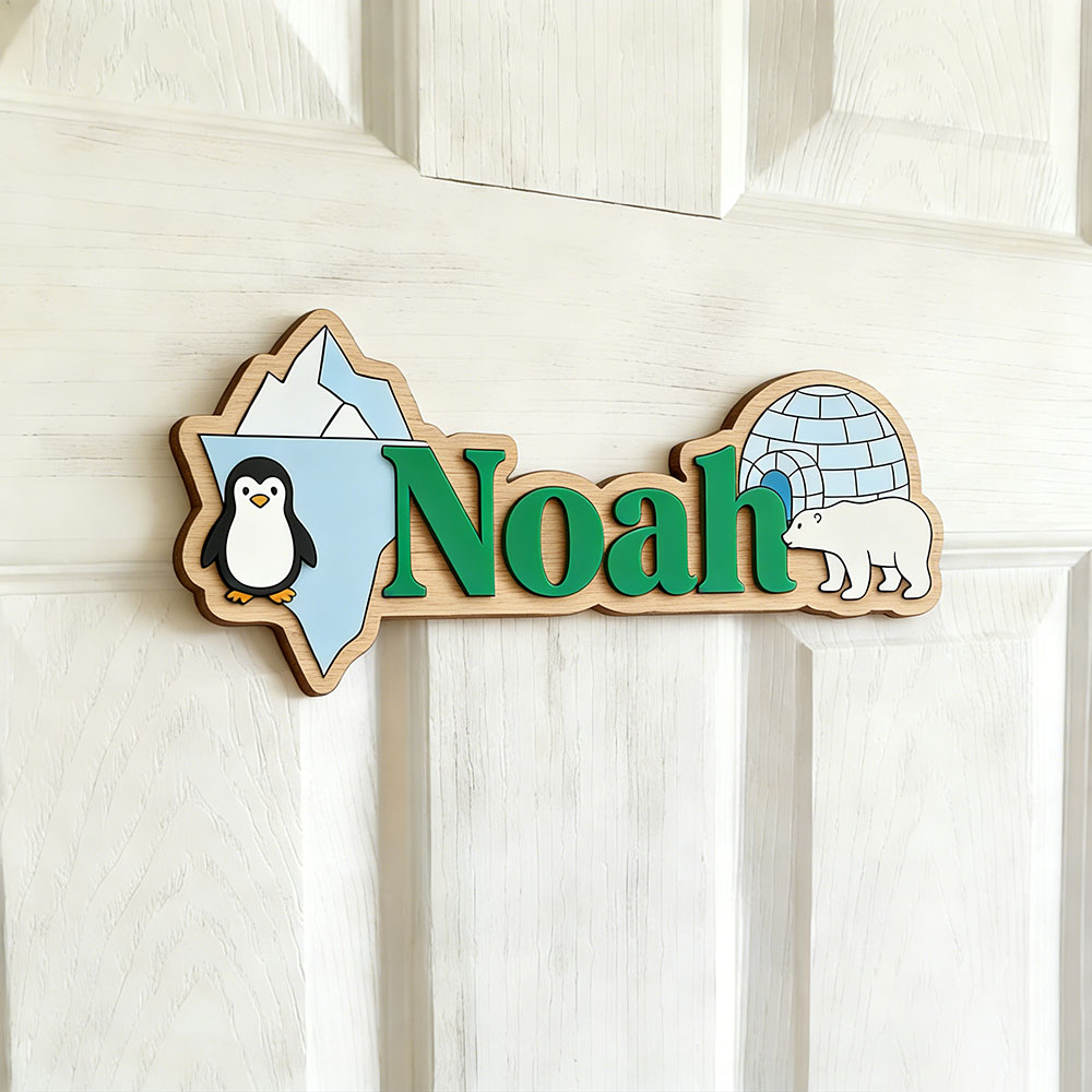 Arctic Penguin & Polar Bear Cu - Baby Nursery Room avaliação e preço