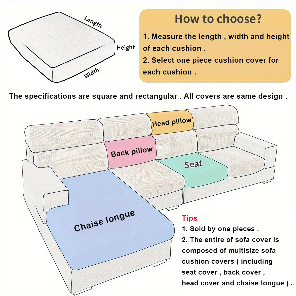 Thicken Sofa Seat Cushion Cove - Baby Nursery Chair avaliação e preço