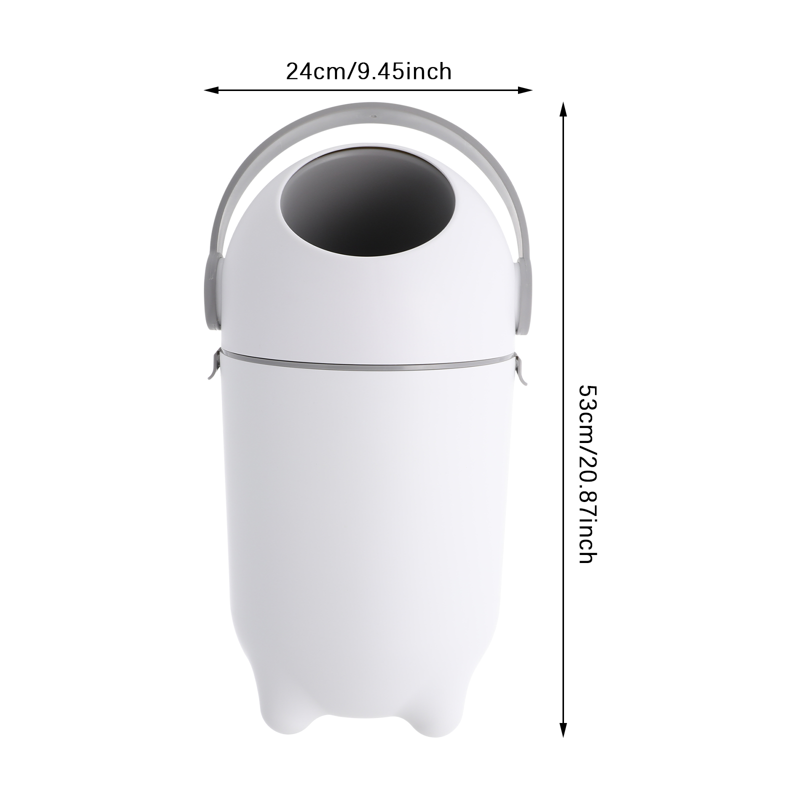 Odorless Diaper Pail, Airtight - Baby Bag Nursery avaliação e preço