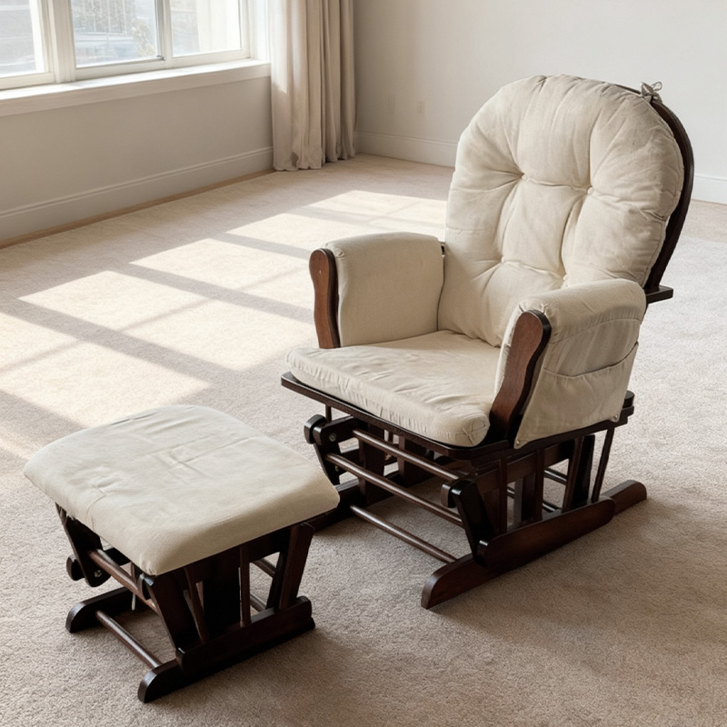 Modern Wood Maternity Mummy Nu - Baby Nursery Chair avaliação e preço