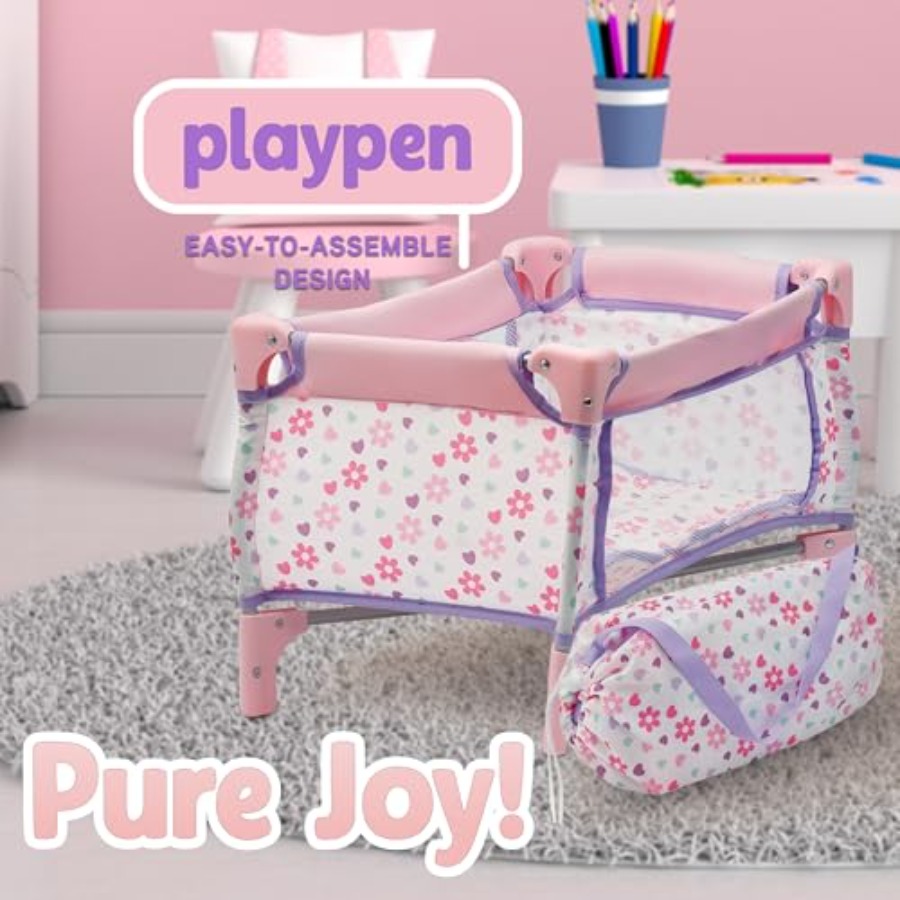 Baby Doll Nursery Playset Bed  - Baby Nursery Chair avaliação e preço