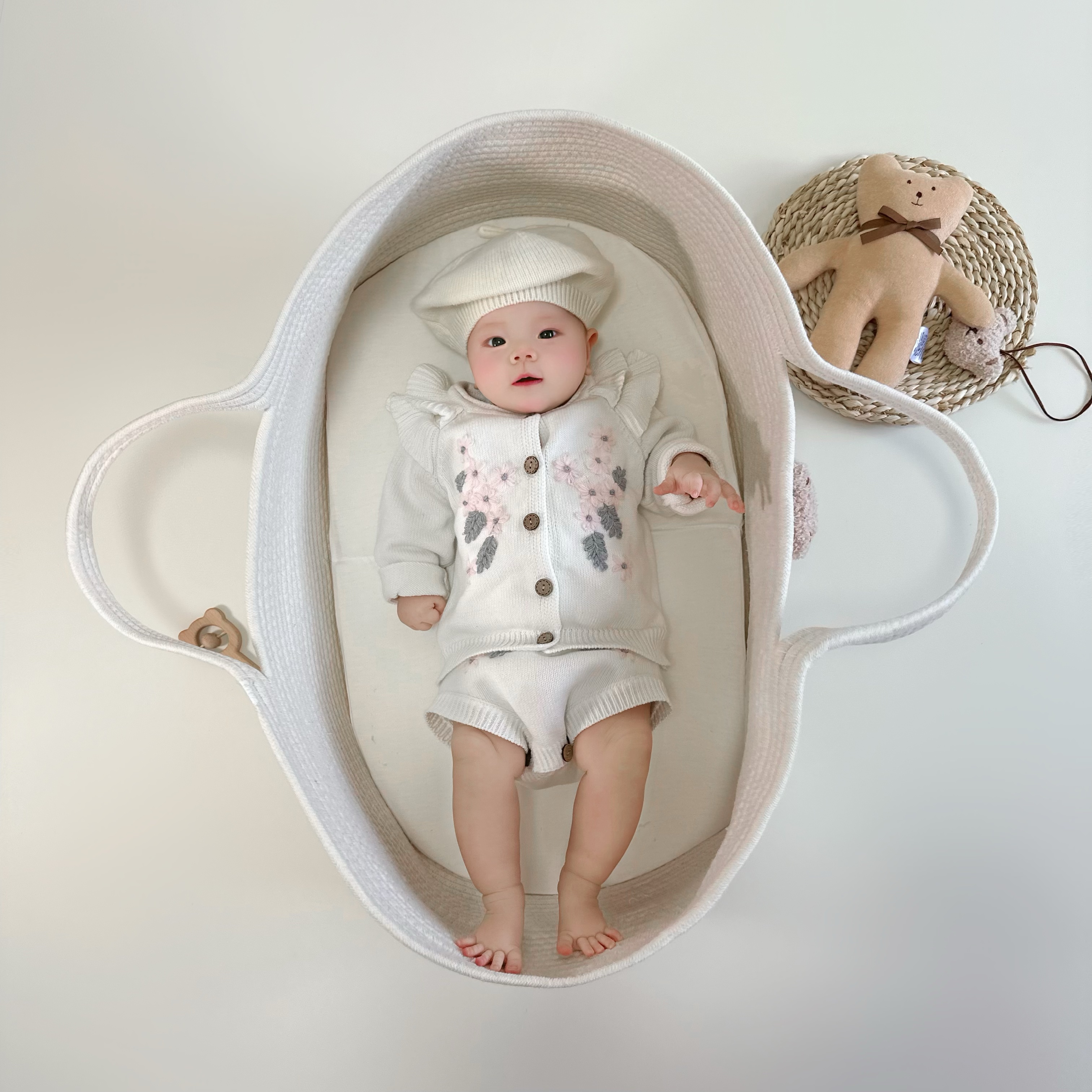 1PCS Baby Sleeping Cradle, Cot - Baby Nursery Ornaments avaliação e preço