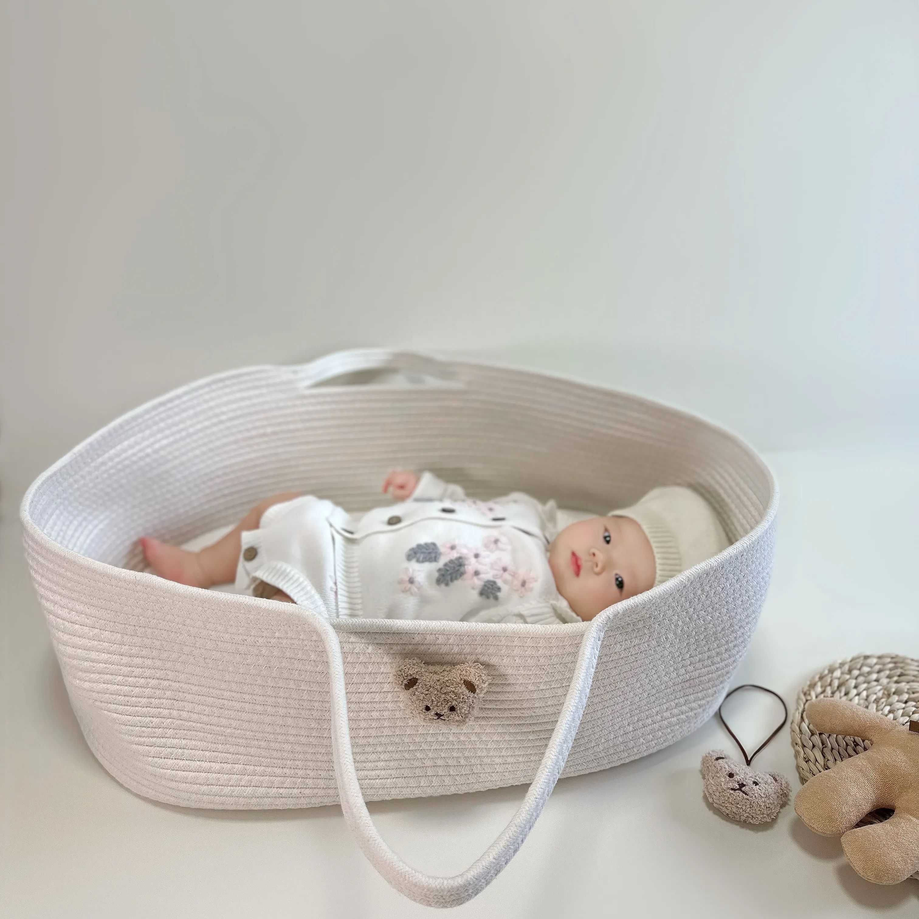 1PCS Baby Sleeping Cradle, Cot - Baby Nursery Ornaments avaliação e preço