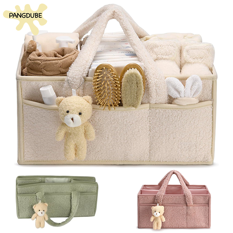 PANGDUBE Plush Diaper Stackers - Baby Bag Nursery avaliação e preço