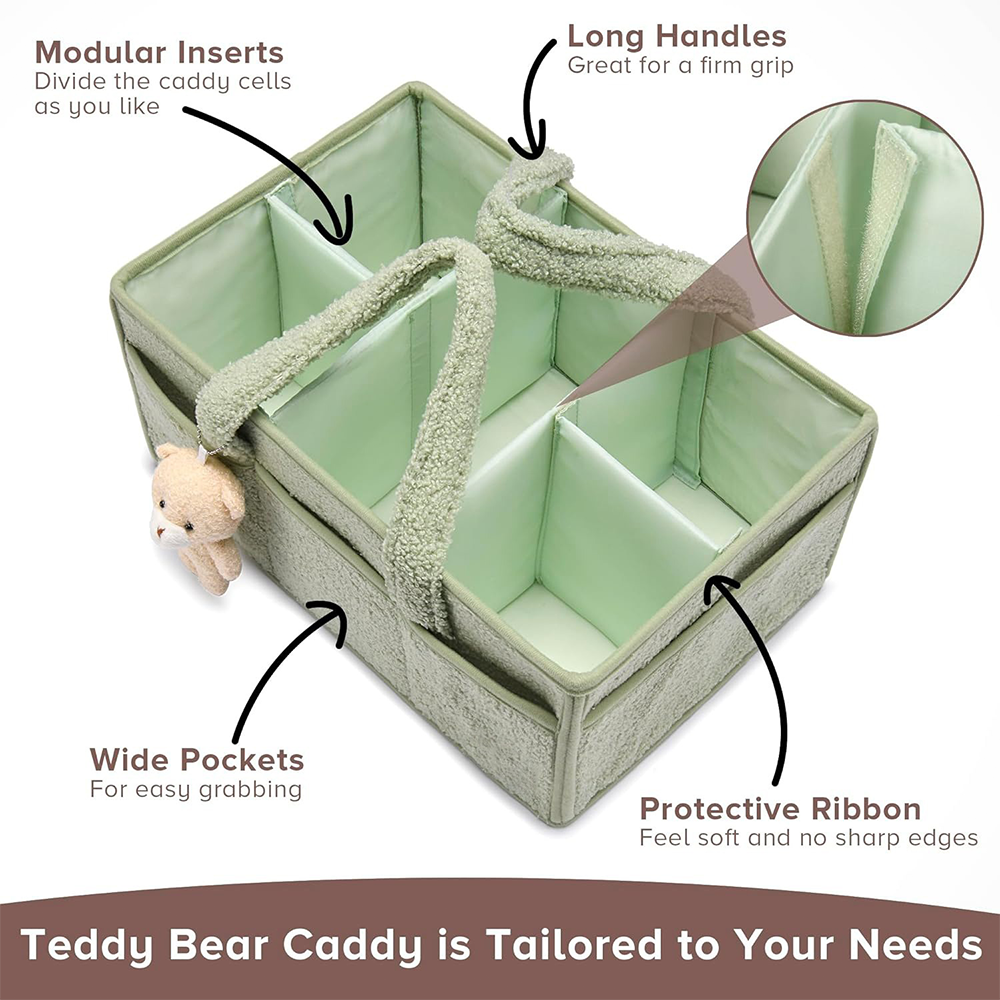 PANGDUBE Plush Diaper Stackers - Baby Bag Nursery avaliação e preço