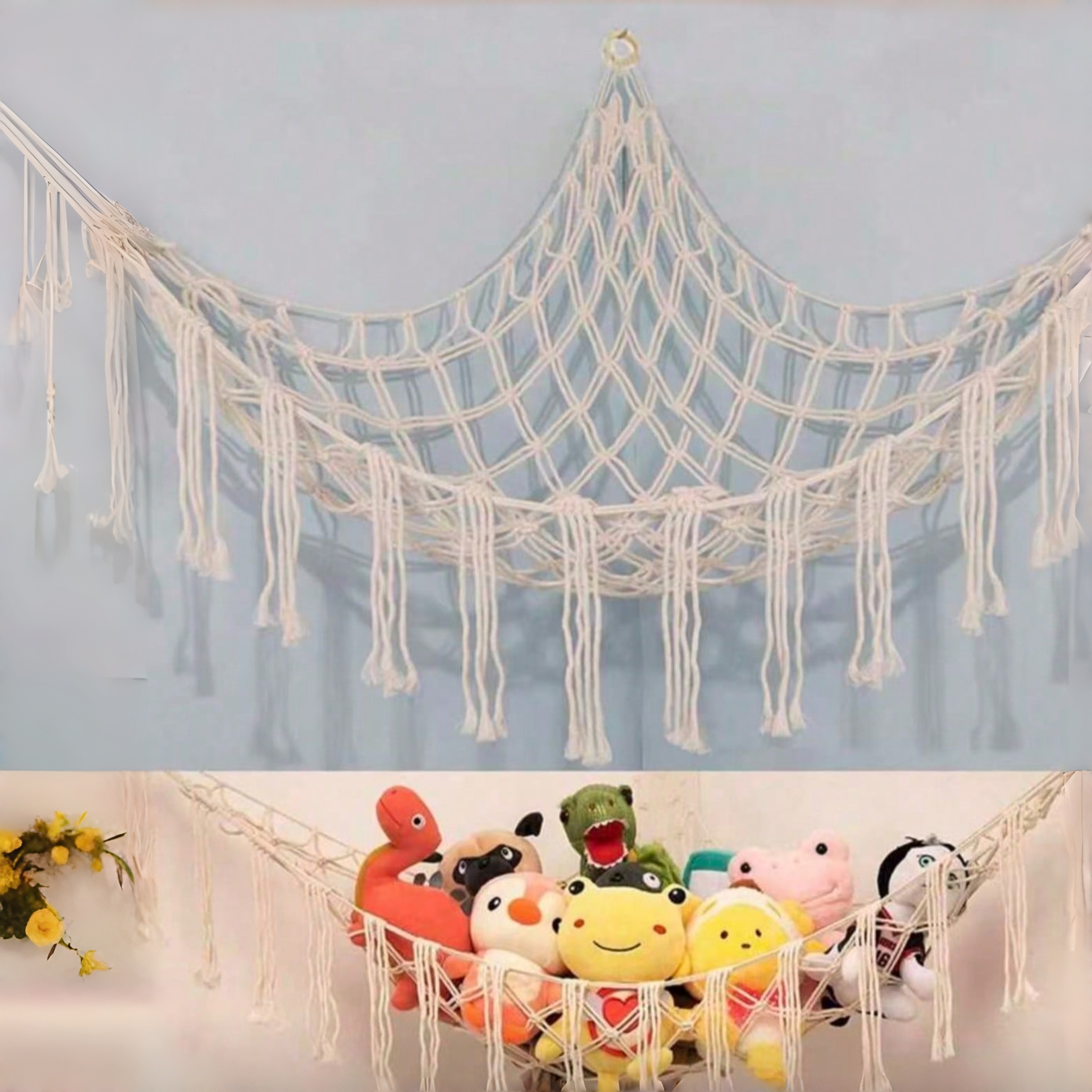 Toy Stuffed Animal Storage Ham - Baby Nursery Organization Ideas avaliação e preço