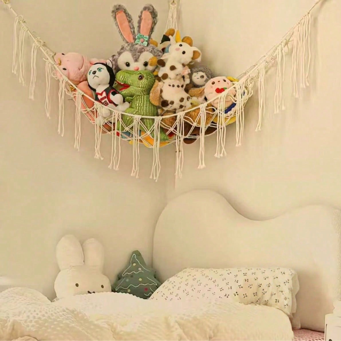 Toy Stuffed Animal Storage Ham - Baby Nursery Organization Ideas avaliação e preço