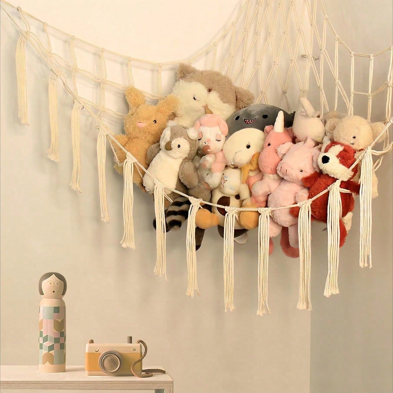 Toy Stuffed Animal Storage Ham - Baby Nursery Organization Ideas avaliação e preço