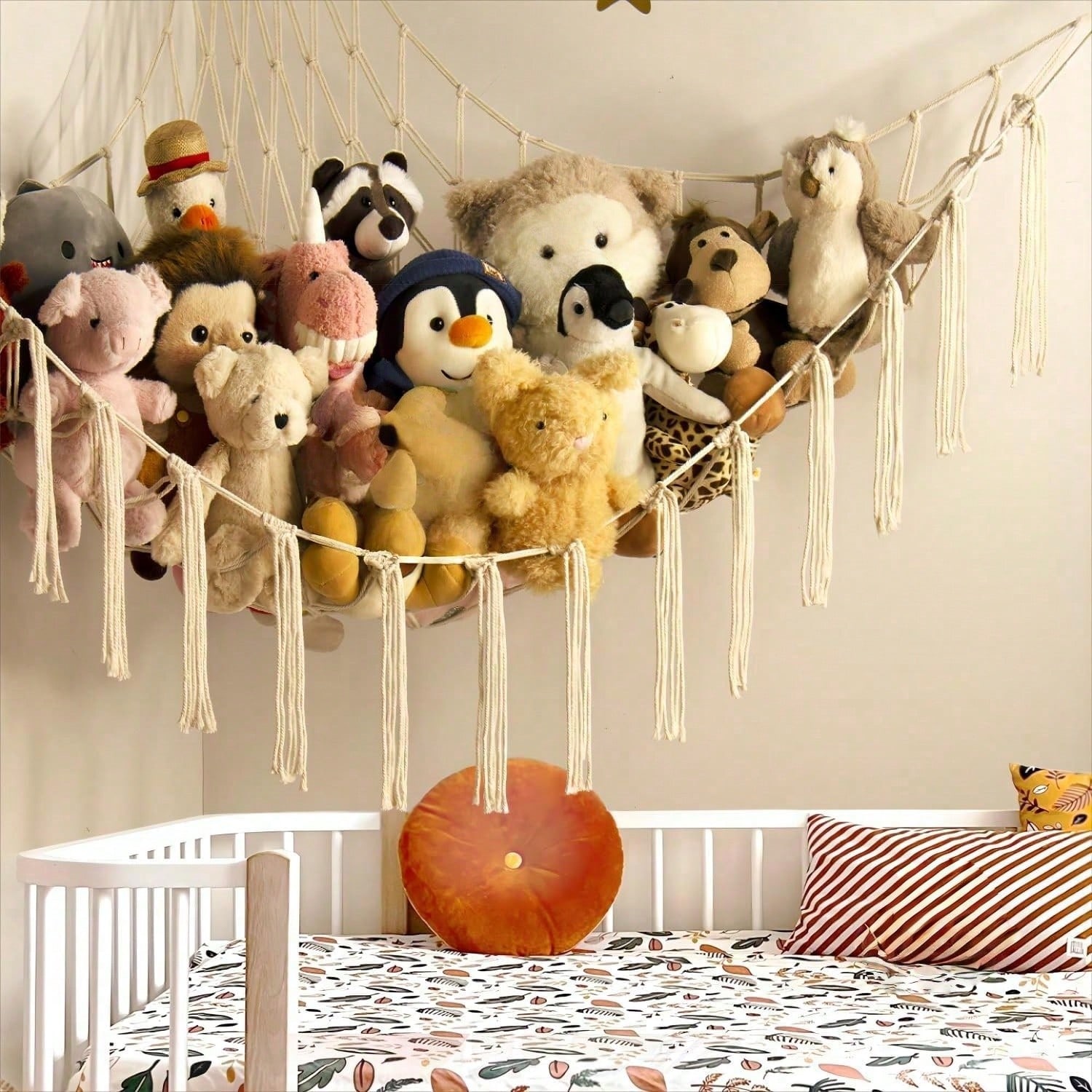 Toy Stuffed Animal Storage Ham - Baby Nursery Organization Ideas avaliação e preço