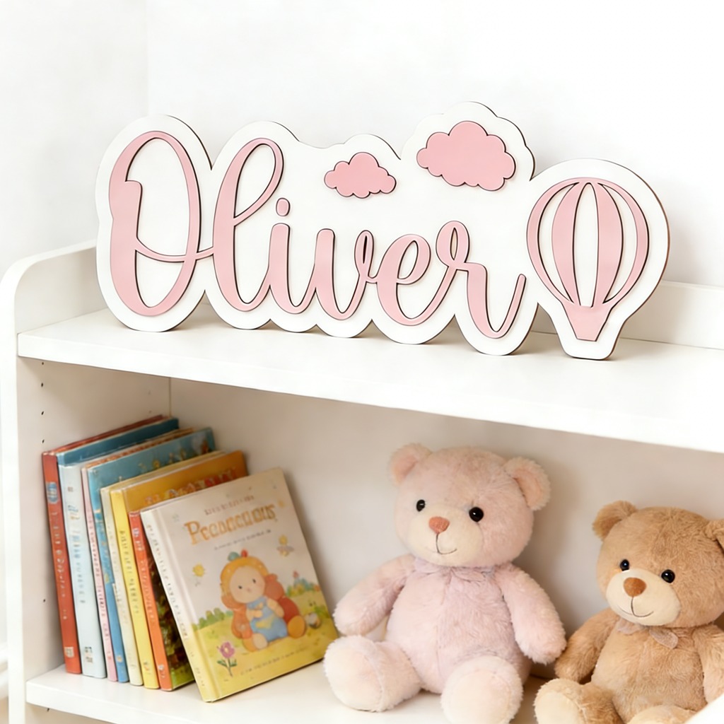 Personalized Custom Wooden Nam - Baby Nursery Decor Girl avaliação e preço