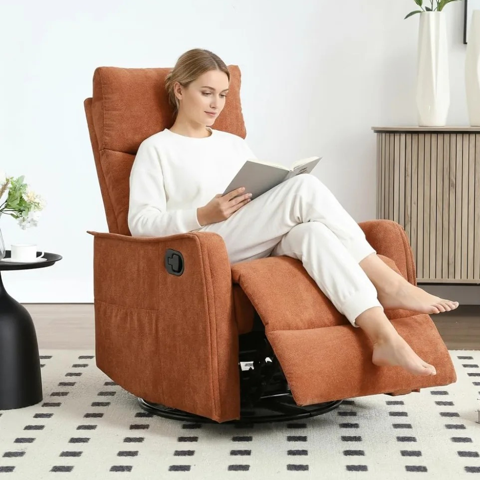 USA Shipping 360 Swivel Rockin - Rocking Chair Nursery avaliação e preço