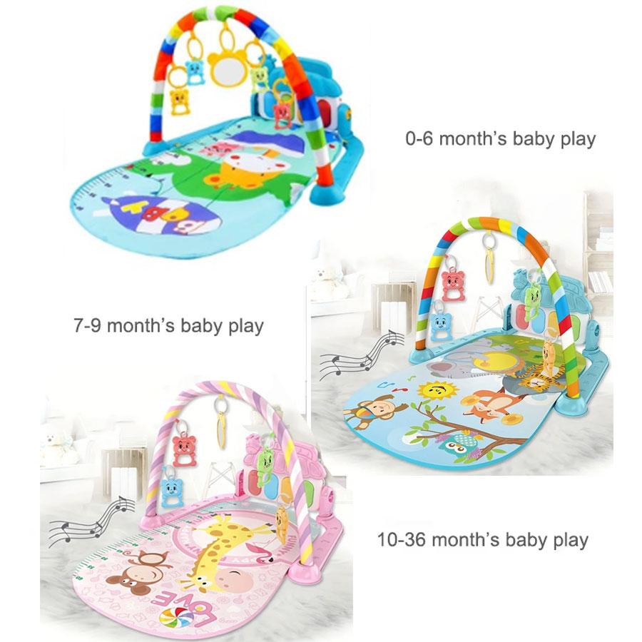 Baby Music Rack Play Mat Baby  - Baby Nursery Shelf avaliação e preço