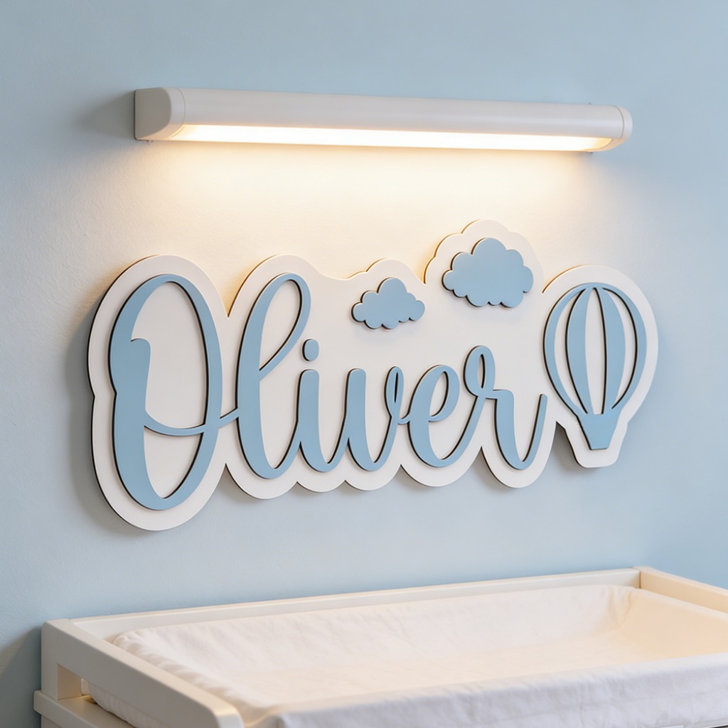 Personalized Custom Wooden Nam - Baby Nursery Decor Girl avaliação e preço