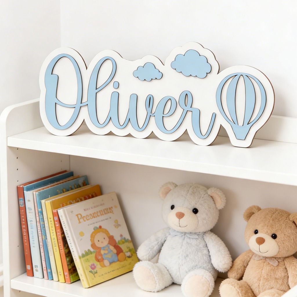 Personalized Custom Wooden Nam - Baby Nursery Decor Girl avaliação e preço