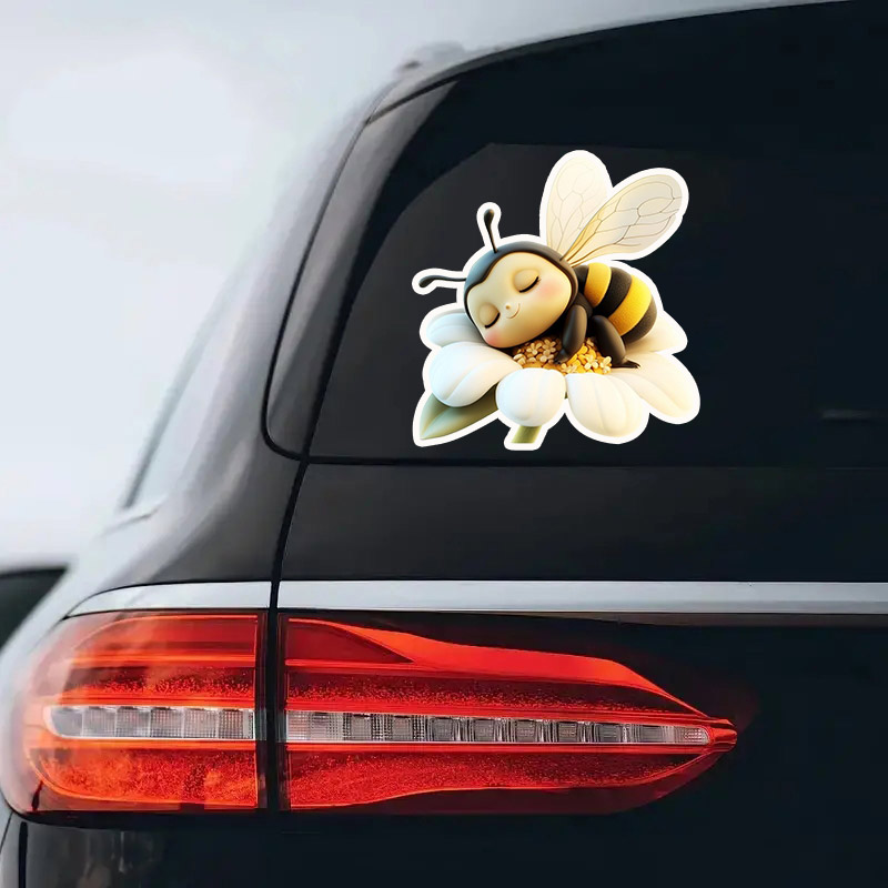 Bee Cute Bumblebee Car Sticker - Baby Nursery Yellow Walls avaliação e preço