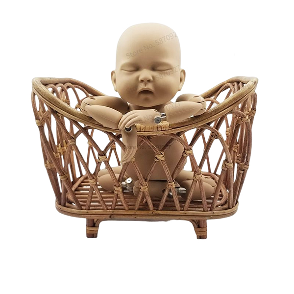 Newborn Photography Props Ratt - Baby Nursery Chair avaliação e preço